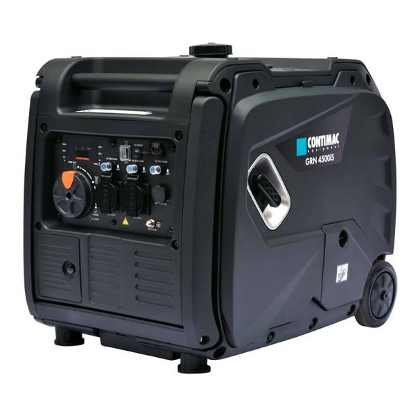 Contimac generator Inverter stroomgenerator 4000 W – Elektrische start – Stil, compact en mobiel