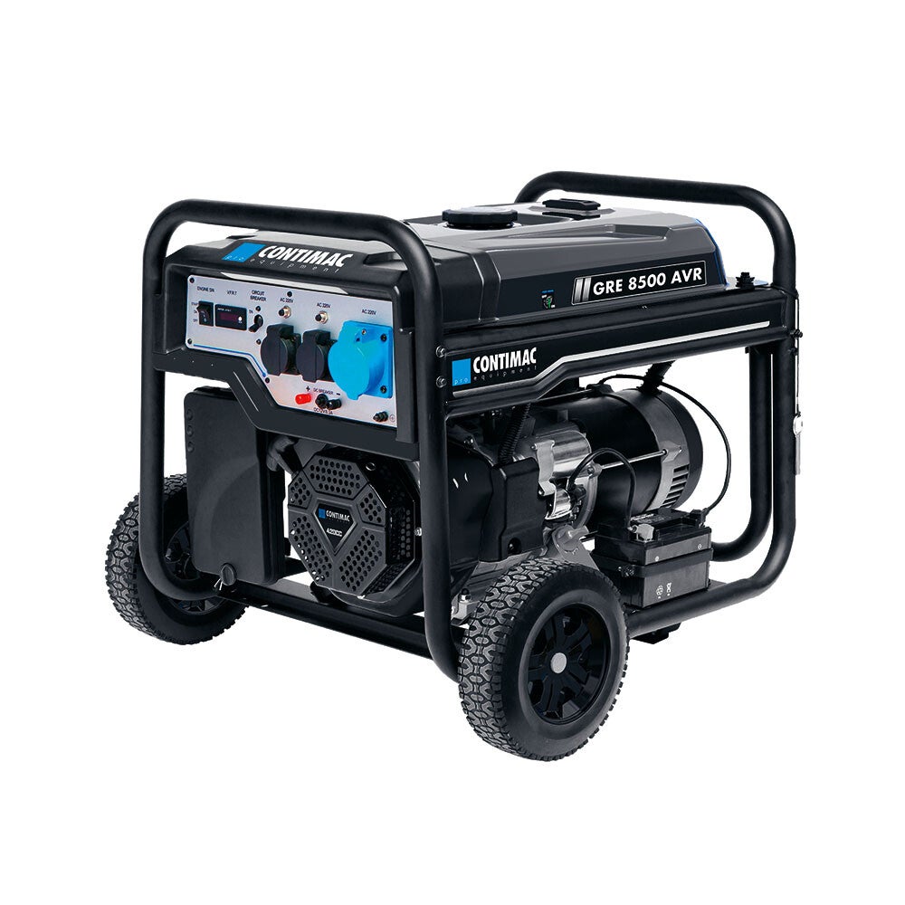 Contimac GRE 8500 AVR stroomgenerator – 8500 watt | Elektrische start | Professionele kracht