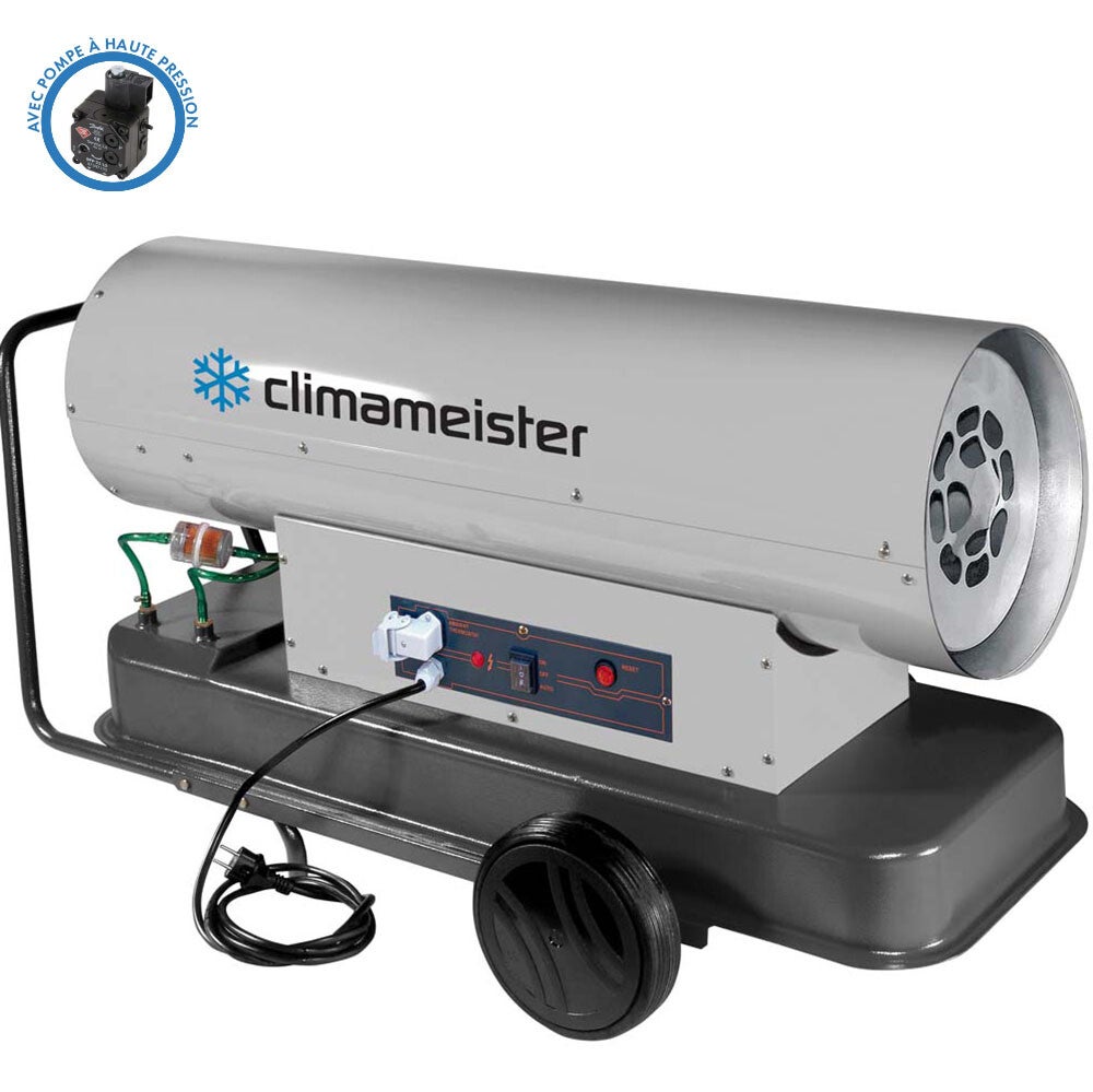 Climameister DM 50 PX – Direct gestookte dieselverwarmer 50 kW