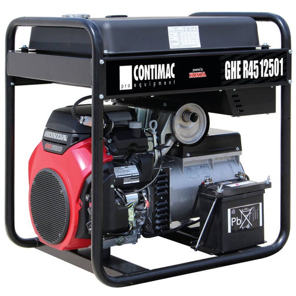 GHE R45 12501 stroomgenerator – Honda GX 690 V-twin | 12.000 W | Elektrische start
