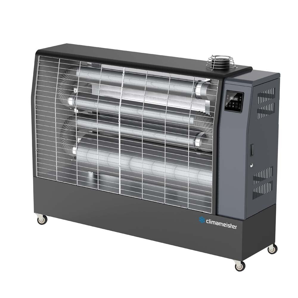 Climameister SH 29 K – Mobiele infrarood dieselkachel 29 kW met thermostaat