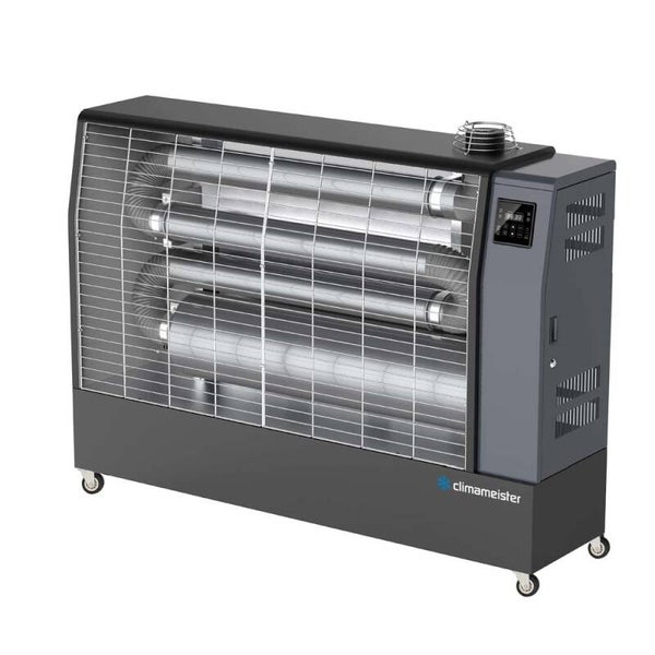 Climameister SH 29 K – Mobiele infrarood dieselkachel 29 kW met thermostaat