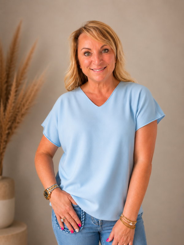 Truitje licht blauw
