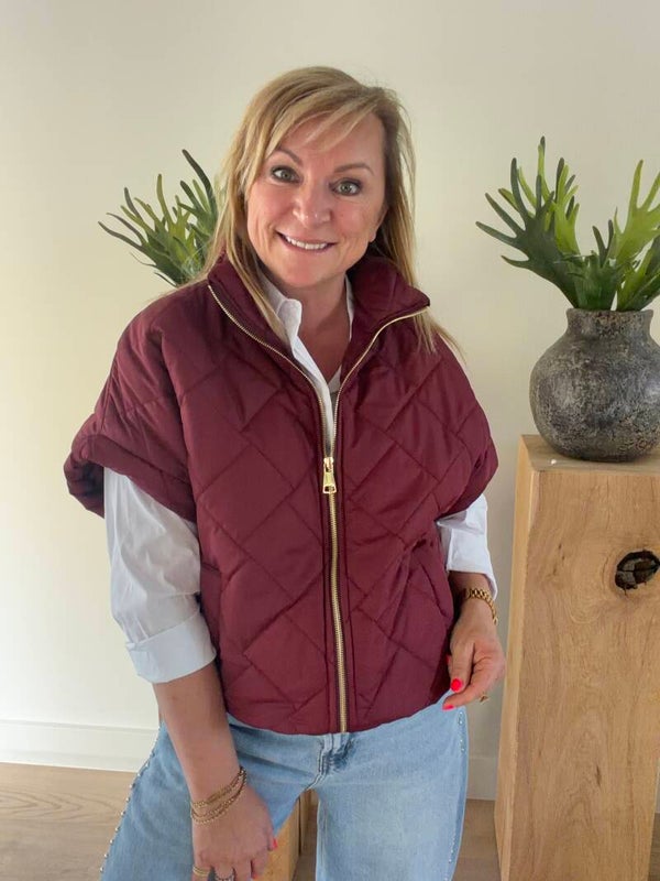 Bodywarmer Bordeaux