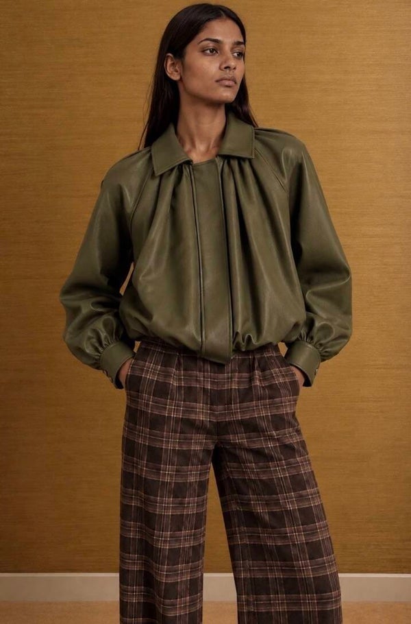 Jasje in Faux leder