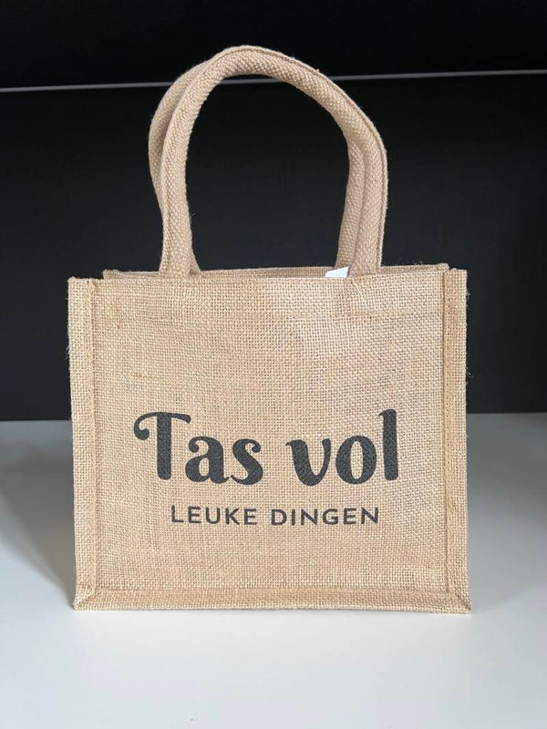 Tasje in Jute