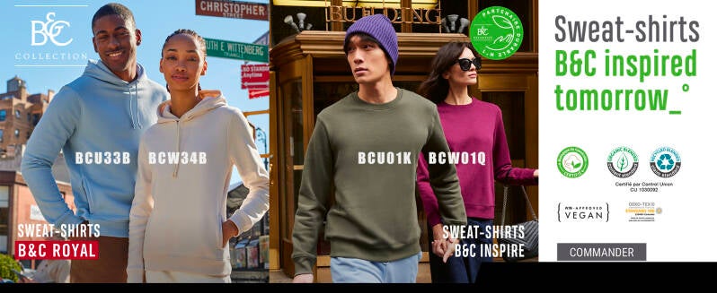 sweat d´équipe selection Franck Design