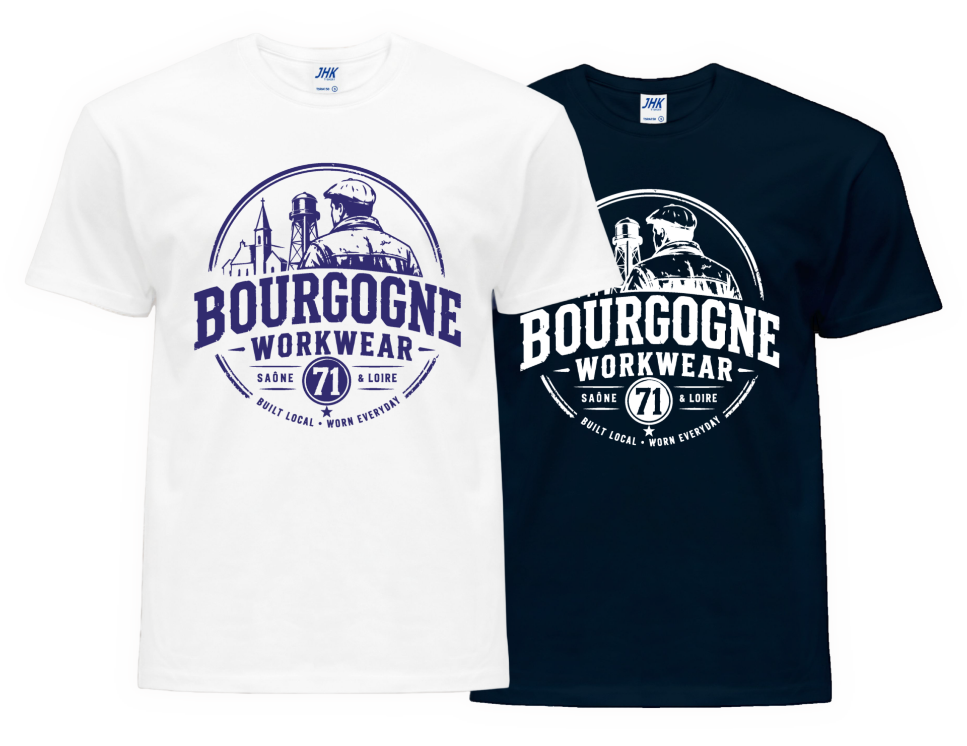 marque bourgogne Workwear textile personnalisé à Ecuisses en Saône-et-loire