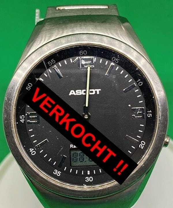 Ascot Radio Controlled Horloge