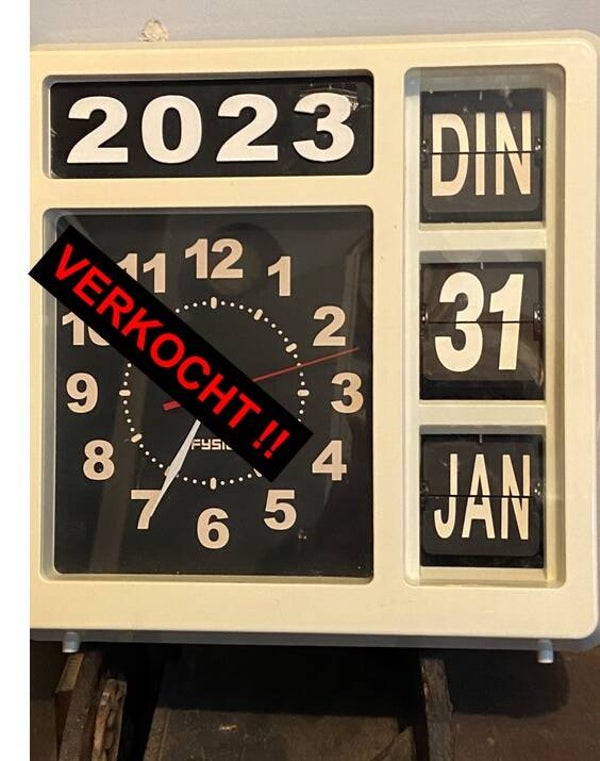 Senioren / Kalender  wand- en bureauklok
