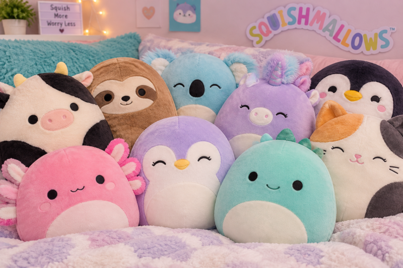 Squishmallow cadeau geven 2026 - de meest gewilde modellen van dit moment