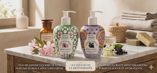 Sweet home mediterranea savon liquide pour les mains