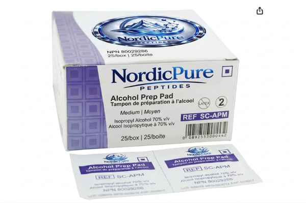 Alcohol Prep Pads, pack of 25