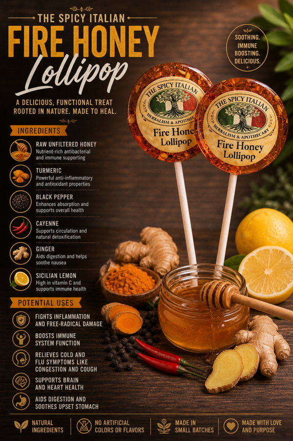 Fire Honey Lolipops
