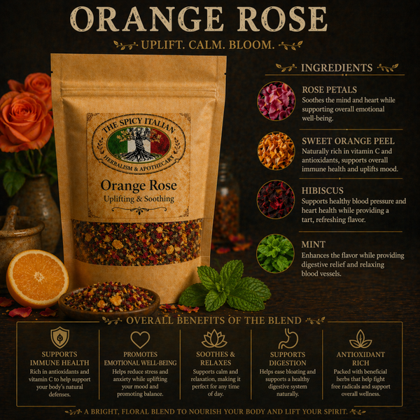 Orange Rose Tea Blend
