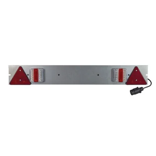 Rampe de signalisation métal, feu led 1m-neuf