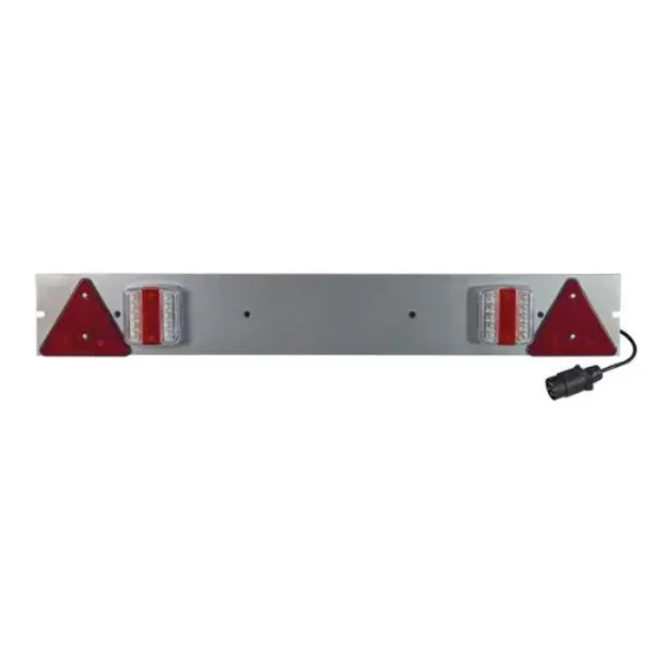 Rampe de signalisation métal, feu led 1m-neuf