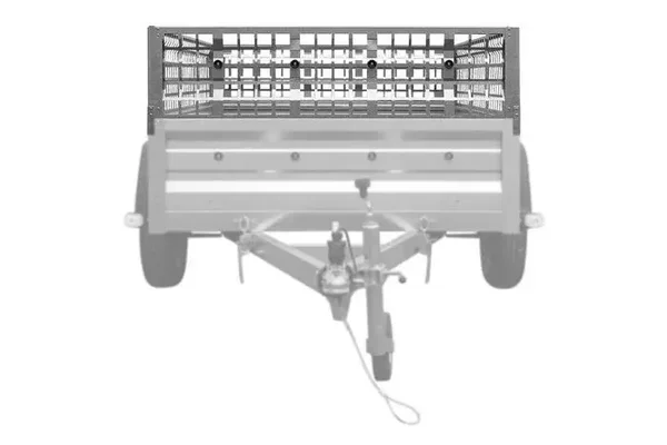 Rehausses de ridelles grillagées pour Garden Trailer 236