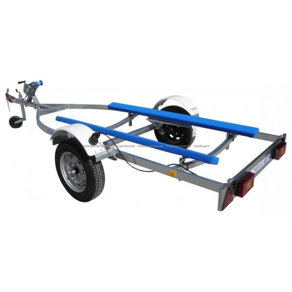 Remorque CBS pour jet-ski de -570kg avec 6 patin ultragliss