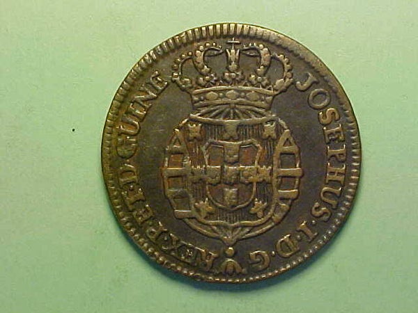 ANGOLA - 1763 - 1/4 MACUTA