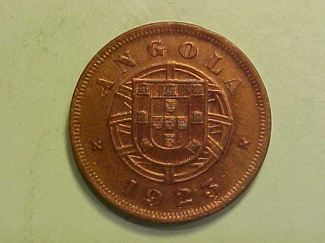ANGOLA - 1923 - 5 CENTAVOS