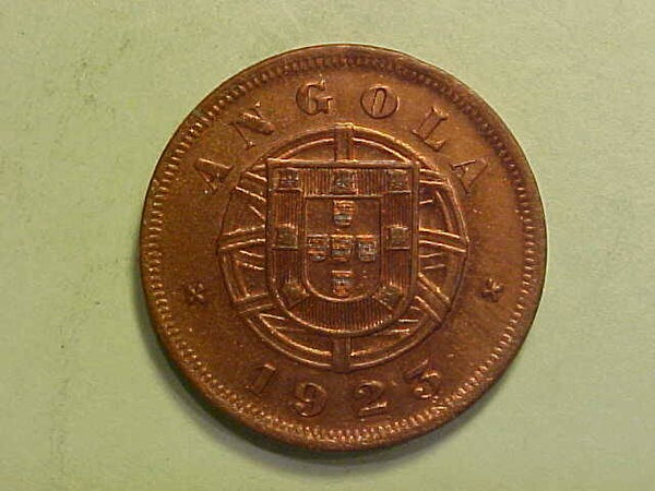 ANGOLA - 1923 - 5 CENTAVOS