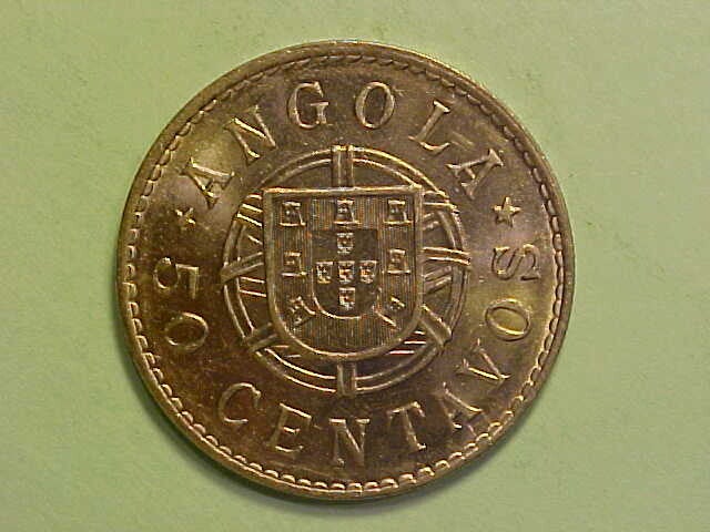 ANGOLA - 1923 - 50 CENTAVOS