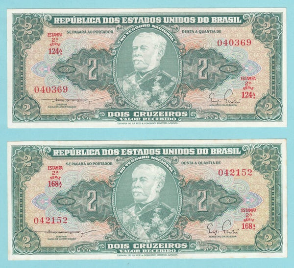 BRASIL - 1955 - C.061 - 2 CRUZEIROS