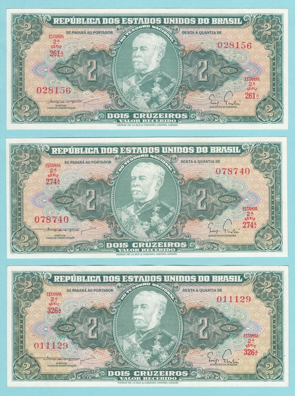 BRASIL - 1950 - C.062 - 2 CRUZEIROS