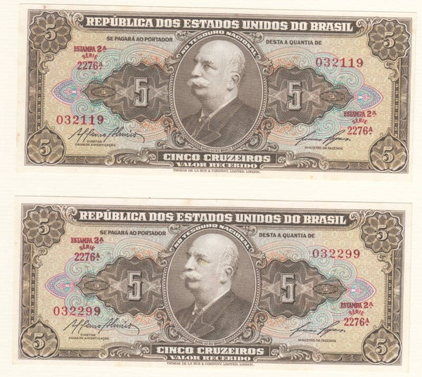 BRASIL - 1959 - C.070 - 5 CRUZEIROS