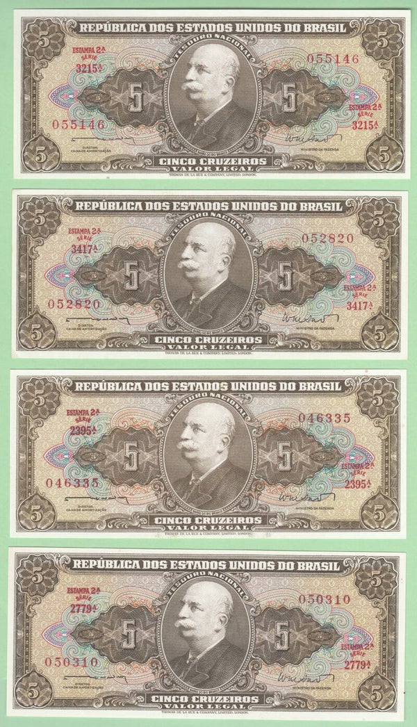 BRASIL - 1962 - C.071 - 5 CRUZEIROS