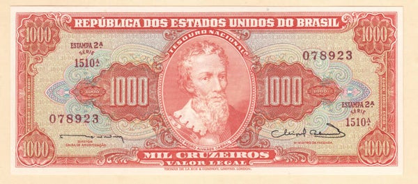 BRASIL - 1963 - C.106 - 1000 CRUZEIROS