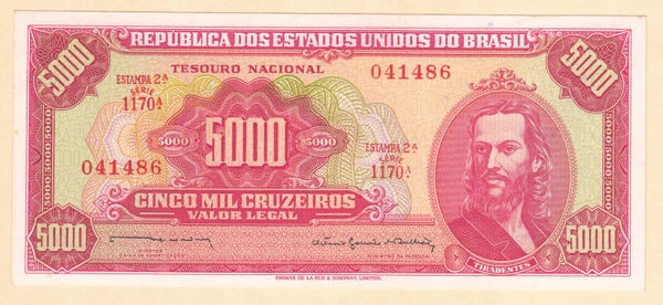 BRASIL - 1964 - C.108 - 5000 CRUZEIROS