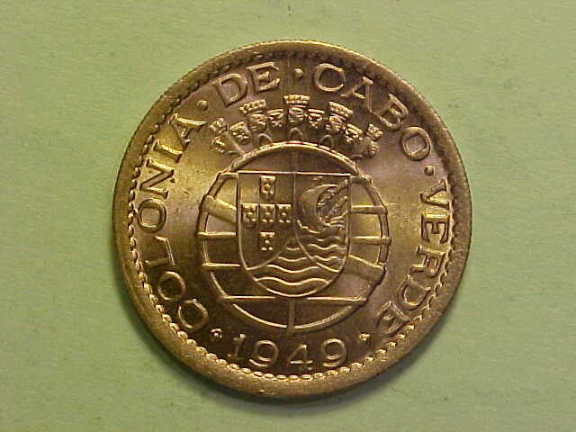 CABO VERDE - 1949 - 50 CENTAVOS