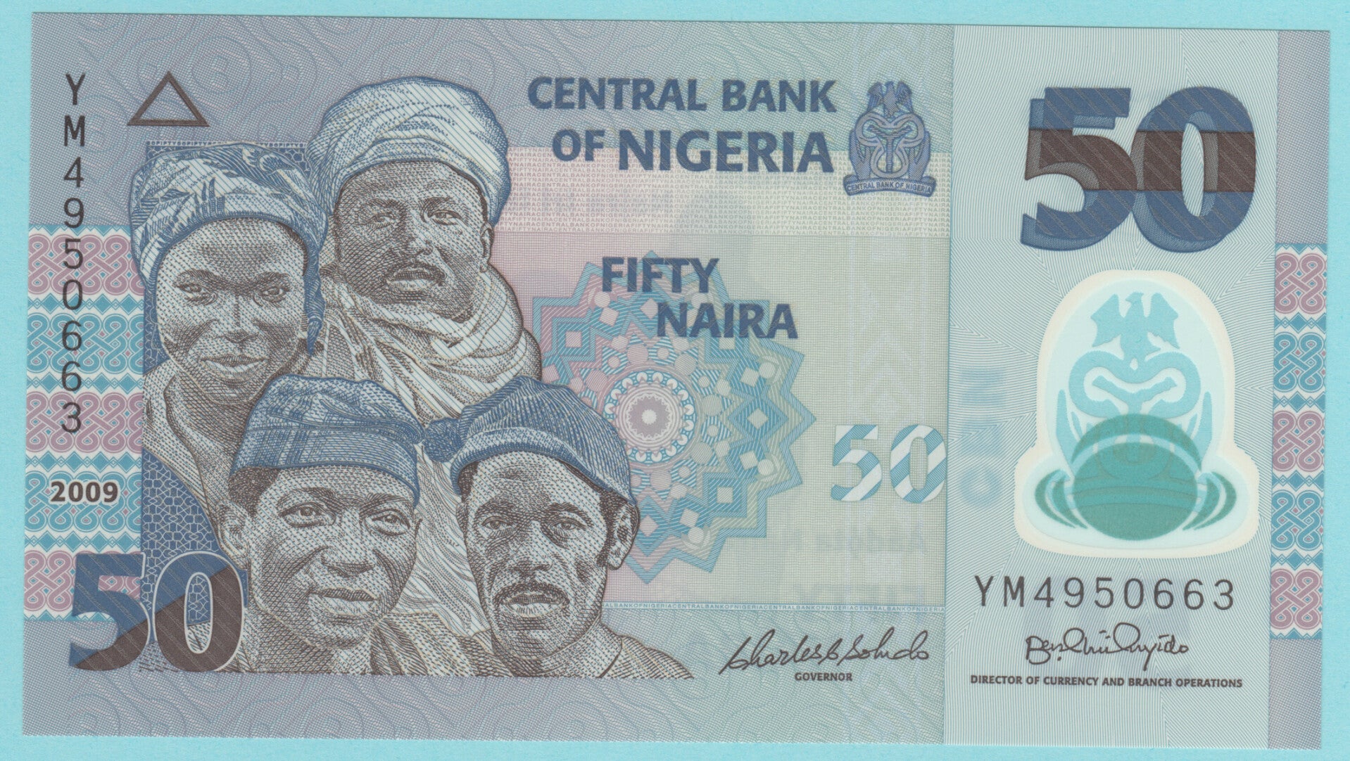 NIGERIA - 2009 - 50 NAIRA