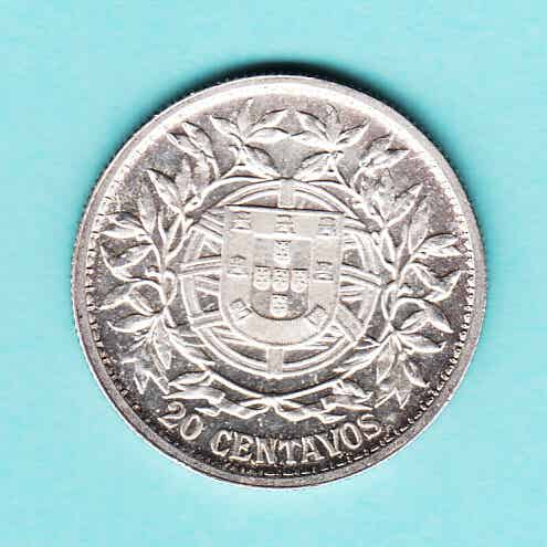 PORTUGAL - 1916 - 20 CENTAVOS
