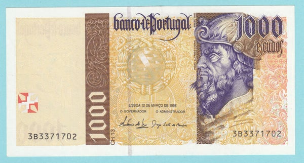 PORTUGAL - 1000 ESCUDOS - 1998