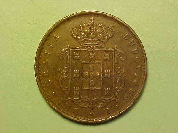 PORTUGAL - 1870 - D. LUIS I - XX REIS