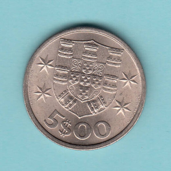 PORTUGAL - 1969 - 5 ESCUDOS