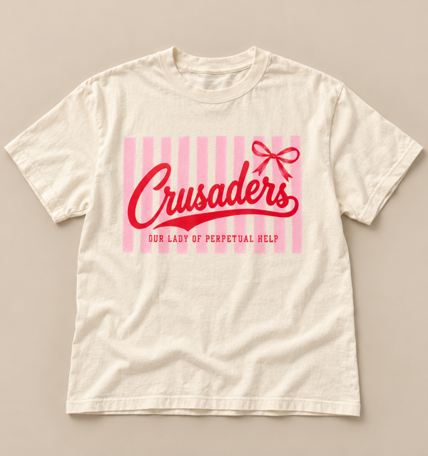 Pink Stripe Spirit Tee