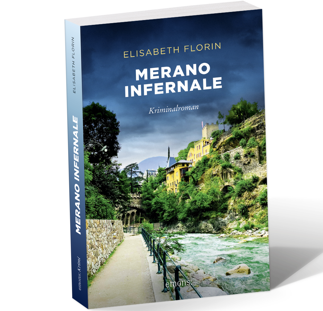 Das Cover von Merano INFERNALE, dem Nummer 1 Bestseller in Südtirol