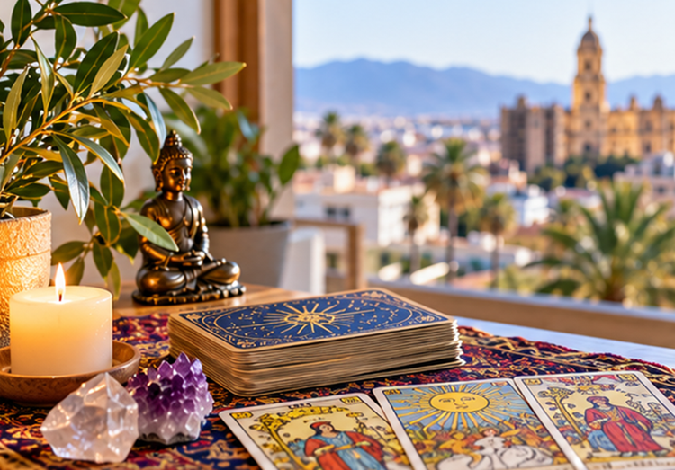 Tarot y Reiki en Málaga, Sesión de Tarot presencial en Málaga, Sesión de Reiki presencial en Málaga, Lectura de Tarot personalizada en Málaga, Consulta de Tarot en Málaga