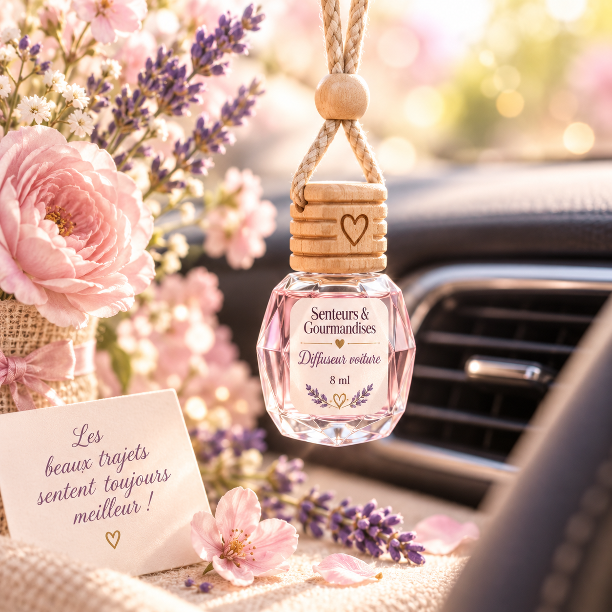 Diffuseur Voiture 8ml (1 pièce)