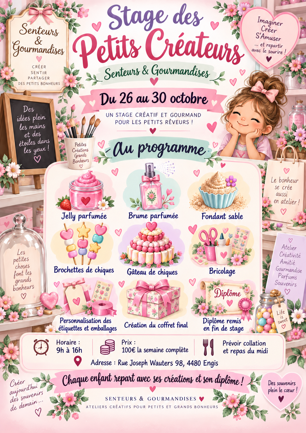 Stage 26 au 30 ocobre