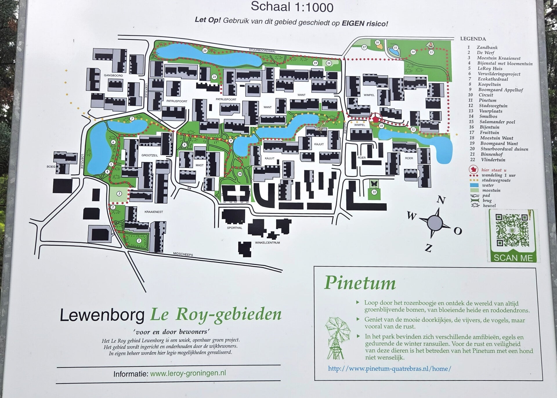 Lewenborg Le Roy-gebieden - Pinetum Quatrebras