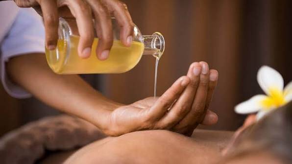 olie-massage