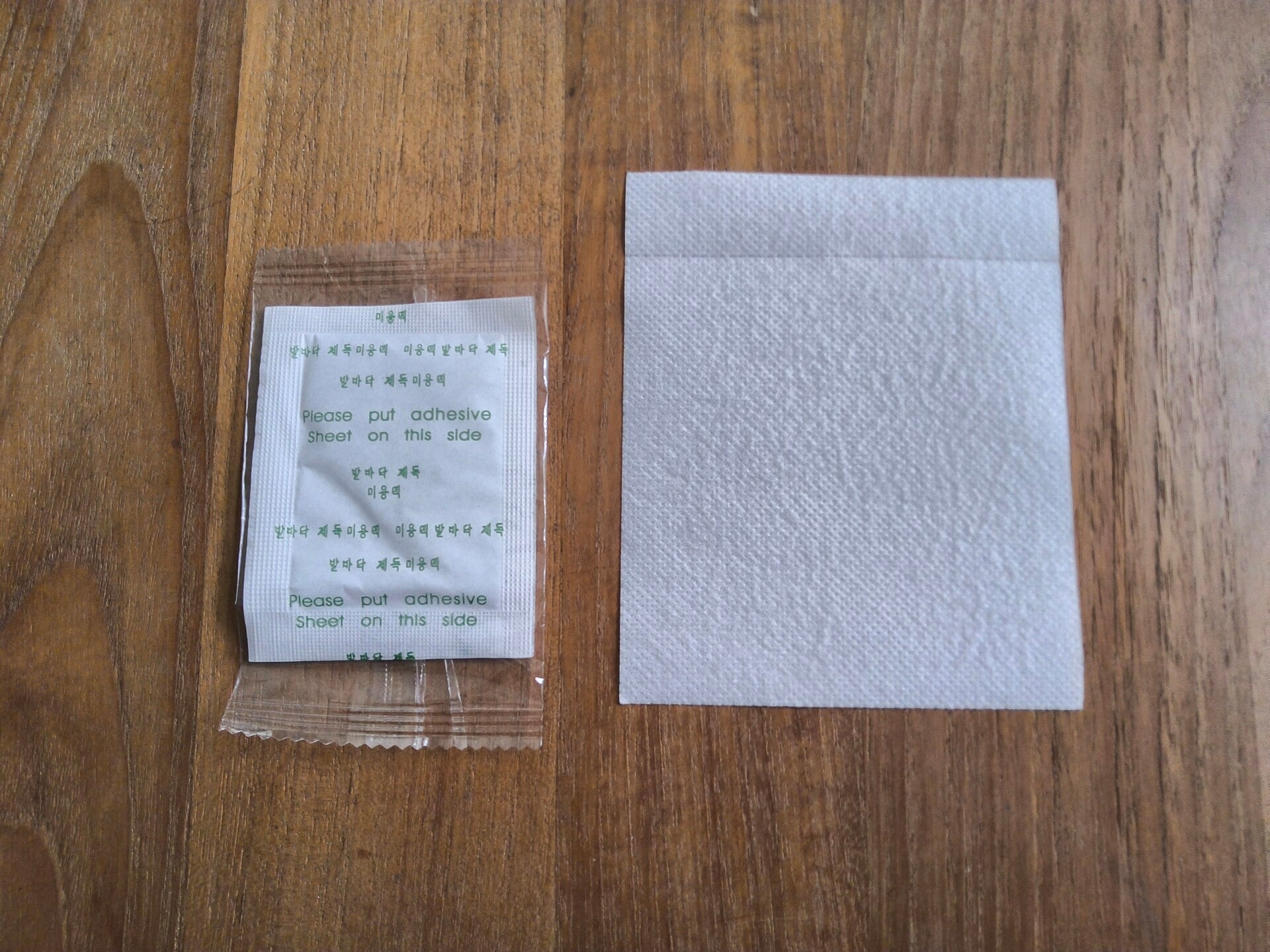 Reinigende kruiden pads