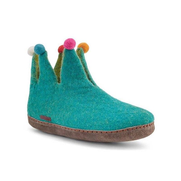 Jettser laarzen gevilt met leren zool