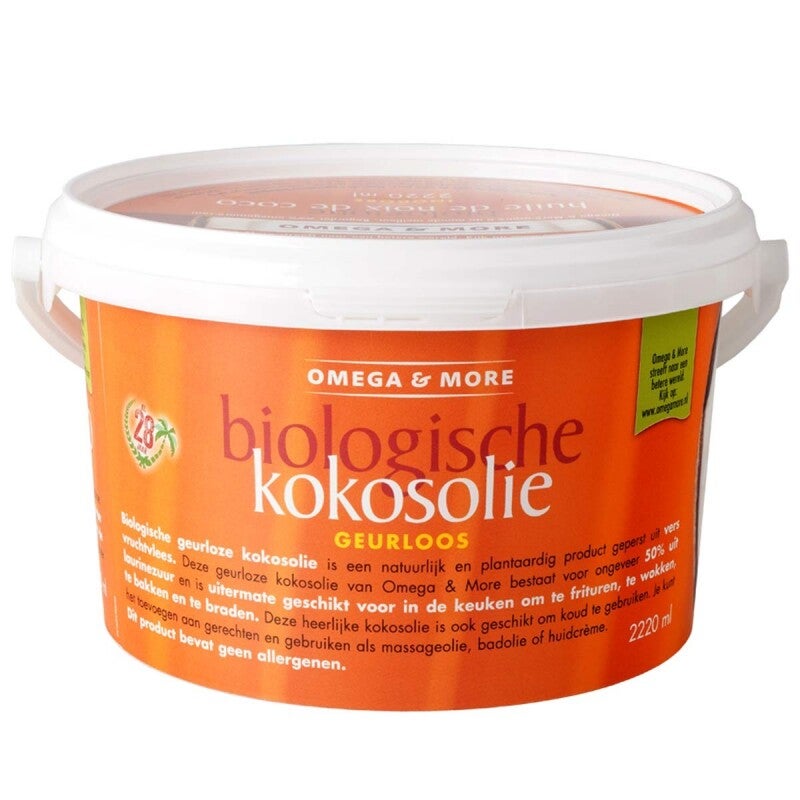 kokosolie geurloos Omega & More