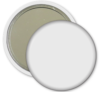 3' x 3' Photo Button Mirror